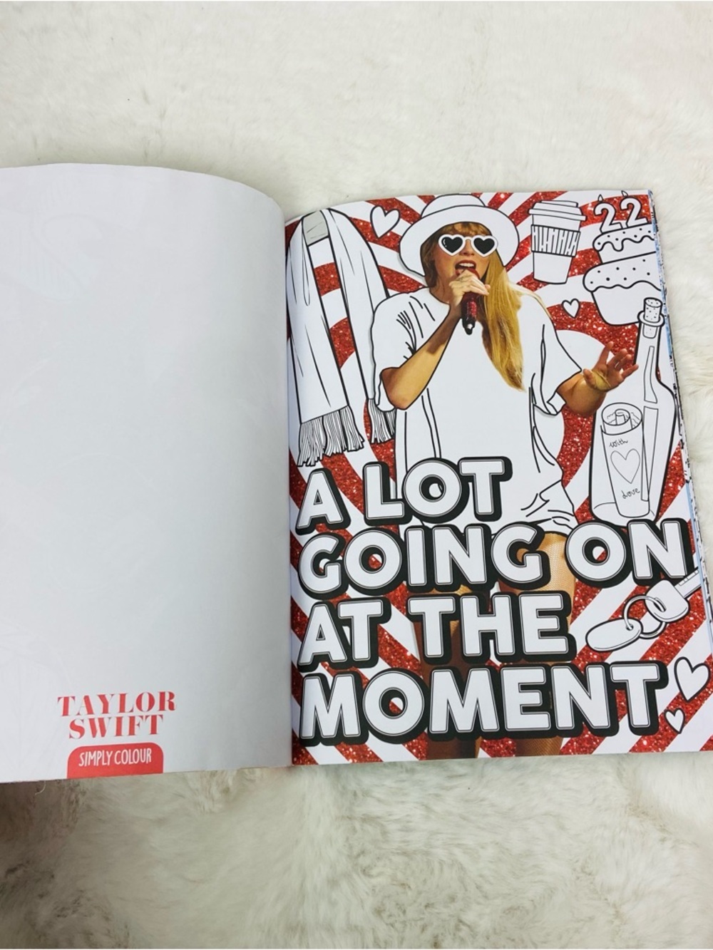 Taylor Swift Coloring Book all 12 eras to color plus 8 Taylor art cards - Picture 7 of 8